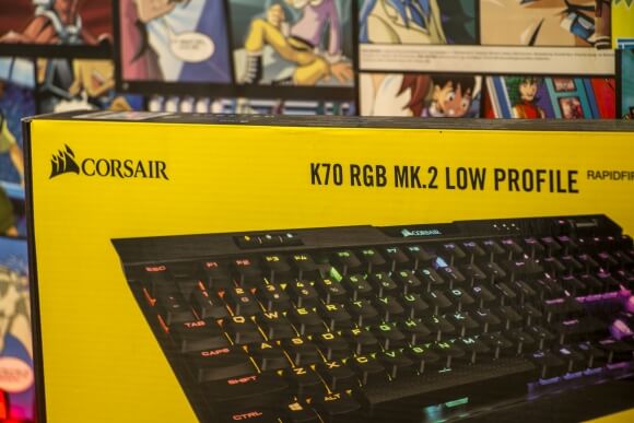 Corsair K70 RGB MK.2 gamer tastatur